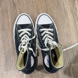 All Star Women's Black High-Top Sneakers